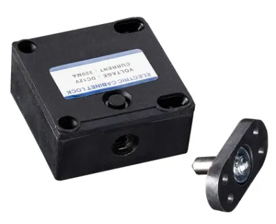 Schrankschloss - elektromagnetische Entriegelung 12VDC — Bild 4