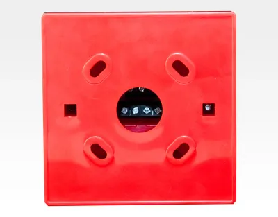 Meldetaster rotes Gehäuse Glas zum Eindrücken 86x86x50mm — Bild 5