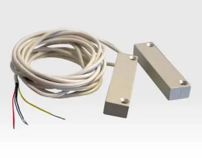 Magnetkontakt verdrahtet Aufbau HD ALU schwer / EN 50131 Grad2 4HD-300 für jeden Widerstandswert geeignet