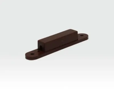 Einbauwanne für 8mm Einbohr Magnetkontakte Braun / VE 10 Stück