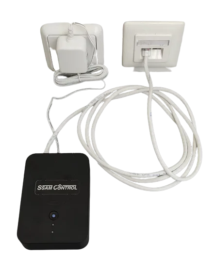 Smart Control Center mit Anschluss für Internetkabel - kompatibel mit SSAM Control ZigBee Funk