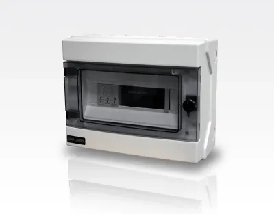 Kleinverteiler IP65 DIN Hutschiene 35mm TE12 / inkl. Schloss mit 2 Schlüssel — Bild 2
