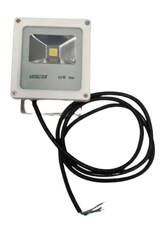 10W LED Strahler Tageslicht Weiß 120Grad Reinweiß / 5000-5500 K 615lm IP65 230VAC — Bild 2
