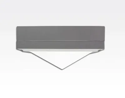 5W LED Wand/Deckenleuchte grau quadratische Pyramide TageslichtW / 6000-6500K 450lm 230VAC IP65 120Grad — Bild 3