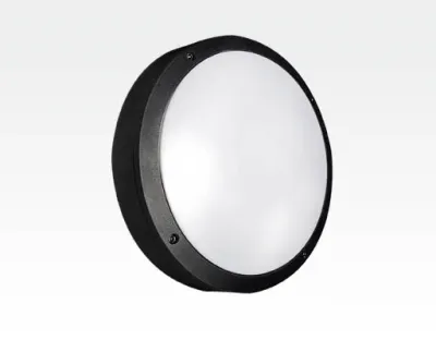 10W LED WandDeckenleuchte anthrazit rund Tageslicht Weiß / 6000-6500K 450lm 230VAC IP54 120Grad — Bild 3