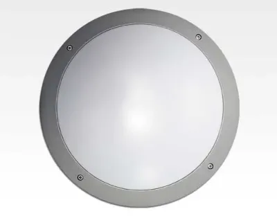 20W LED Wand/Deckenleuchte grau rund Tageslicht Weiß / 6000-6500K 900lm 230VAC IP65 120Grad — Bild 6