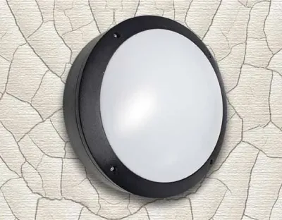 40W LED Wand/Deckenleuchte anthrazit rund Tageslicht Weiß / 6000-6500K 1800lm 230VAC IP65 120Grad — Bild 2