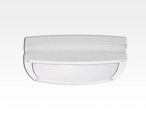 10W LED Wand/Deckenleuchte weiss rechteckig Tageslicht Weiß / 6000-6500K 450lm 230VAC IP54 120Grad