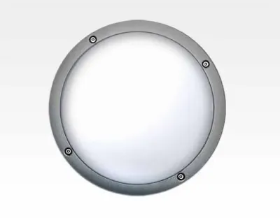 20W LED Wand/Deckenleuchte grau rund Tageslicht Weiß / 6000-6500K 900lm 230VAC IP54 120Grad — Bild 5