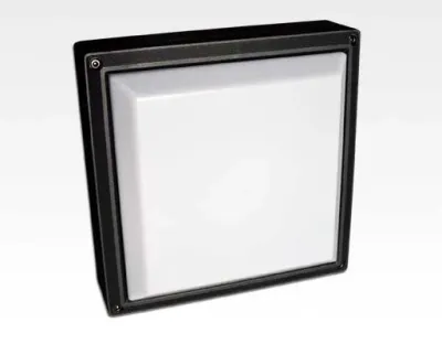 20W LED Wand/Deckenleuchte anthrazit quadr. Tageslicht Weiß / 6000-6500K 900lm 230VAC IP54 120Grad — Bild 3