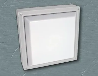 20W LED Wand/Deckenleuchte weiß quadratisch Tageslicht Weiß / 6000-6500K 900lm 230VAC IP54 120Grad -Ausstellungsstück mit kleinen Schönheitsfehler — Bild 2