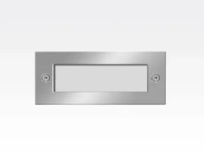 1,5W LED Boden-/Wand Einbauleuchte rechteckig Neutral Weiß / IP54 230VAC 110x45x54 — Bild 2