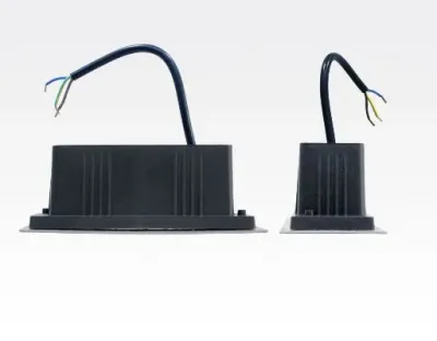 2W LED Boden-/Wand Einbauleuchte rechteckig neutral weiß / IP54 230VAC 170x68x82 — Bild 6