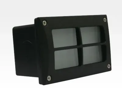 3W LED Boden-/Wand Einbauleuchte rechteckig neutral we / IP54 230VAC 167x107x67 — Bild 2