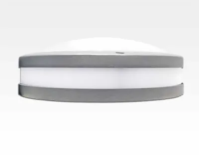 10W LED Wand/Deckenleuchte anthrazit rund Warm Weiß / 2700-3200K 450lm 230VAC IP54 120Grad — Bild 4