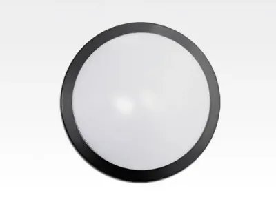 3W LED Wand/Deckenleuchte anthrazit rund Warm Weiß / 2700-3200K 135lm 230VAC IP65 120Grad -Ausstellungsstück mit kleinen Schönheitsfehler — Bild 5