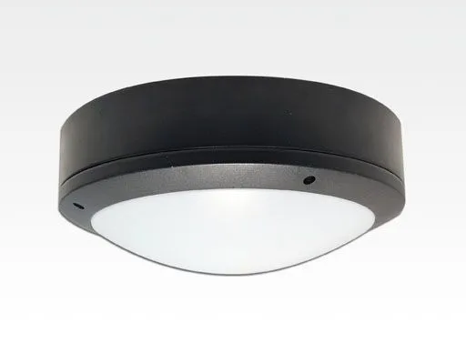 30W LED Wand/Deckenleuchte anthrazit rund Warm Weiß / 2700-3200K 1350lm 230VAC IP65 120Grad