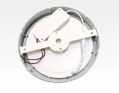 18W LED Aufbauleuchte weiß rund dimmbar Neutral Weiß / 4200-4700K 1530lm 230VAC IP40 110Grad — Bild 2