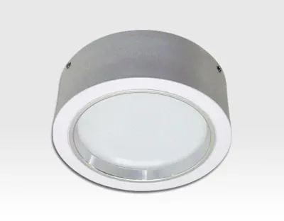24W LED Aufbau Downlight weiß rund Warm Weiß / 2800-3300K 1730lm 230VAC 97Grad