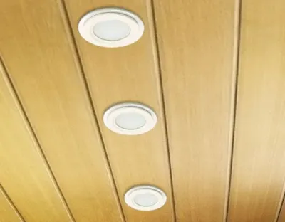 6W LED Einbau Downlight weiß rund dimmbar Neutral Weiß / 4200-4700K 480lm 230VAC IP44 110Grad -Ausstellungsstück mit kleinen Schönheitsfehler — Bild 2