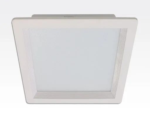 18W LED Einbau Downlight weiß quadratisch dimmbar Neutral Weiß / 4000-4500K 1800lm 230VAC IP43 120Grad