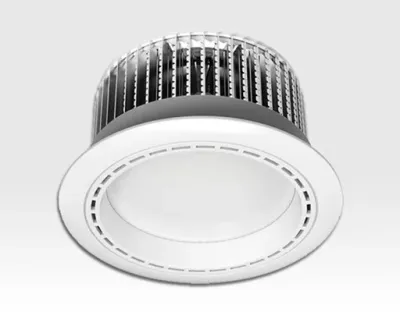 24W LED Einbau Downlight weiß rund Warm Weiss / 2700-3200K 2160lm 230VAC 120Grad