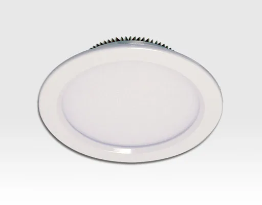 10W LED Einbau Downlight weiß rund Warm Weiss / 2700-3200K 806lm 230VAC 120Grad