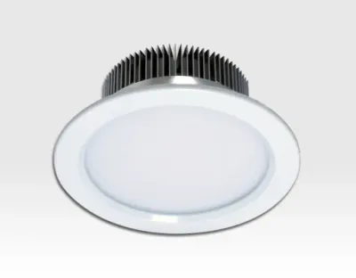 18W LED Einbau Downlight weiß rund dimmbar Warm Weiss / 2700-3200K 1800lm 230VAC IP43 120Grad