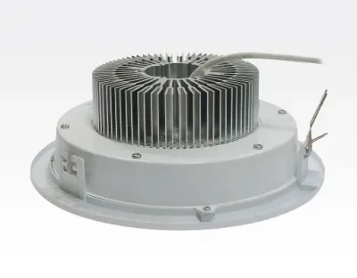 36W LED Einbau Downlight weiß rund dimmbar Warm Weiß / 2700-3200K 3024lm 230VAC IP20 120Grad -Ausstellungsstück mit kleinen Schönheitsfehler — Bild 4