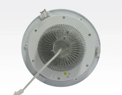 36W LED Einbau Downlight weiß rund dimmbar Warm Weiß / 2700-3200K 3024lm 230VAC IP20 120Grad -Ausstellungsstück mit kleinen Schönheitsfehler — Bild 5