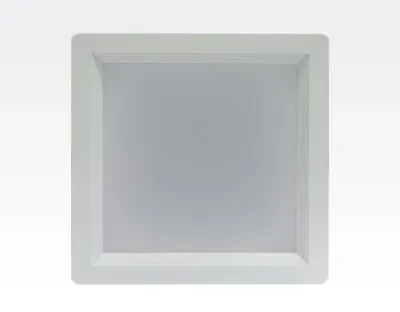 36W LED Einbau Downlight weiß quadratisch dimmbar Warm Weiß / 2700-3200K 3600lm 230VAC IP43 120Grad -Ausstellungsstück mit kleinen Schönheitsfehler — Bild 3