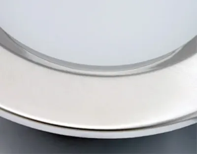 3W LED Einbau Downlight Aluminium gebürstet rund Warm Weiß / 2500-3300K 240lm 85-265VAC 120Grad — Bild 3
