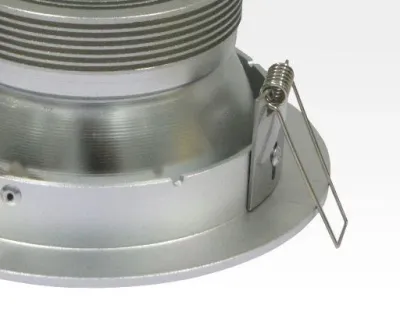 6W LED Einbau Downlight silber rund Warm Weiß / 2500-3300K 480lm 230VAC 120Grad — Bild 2