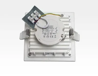 10W LED Einbau Downlight weiß quadratisch Neutral Weiß / 4000-4500K 600lm 230VAC IP44 120Grad — Bild 4