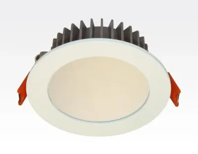 12W LED Einbau Downlight weiß rund dimmbar Neutral Weiß / 4000-4500K 840lm 230VAC IP40 120Grad -Ausstellungsstück mit kleinen Schönheitsfehler