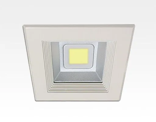 20W LED Einbau Downlight weiß quadratisch Neutral Weiß / 4000-4500K 1200lm 230VAC IP44 120Grad
