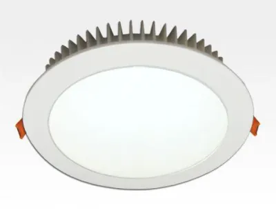 24W LED Einbau Downlight weiß rund dimmbar Neutral Weiss / 4000-4500K 2160lm 230VAC IP20 120Grad -Ausstellungsstück mit kleinen Schönheitsfehler