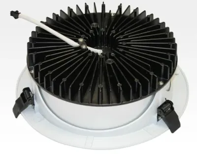 30W LED Einbau Downlight weiß rund dimmbar Neutral Weiß / 4000-4500K 2100lm 230VAC IP40 120Grad — Bild 2
