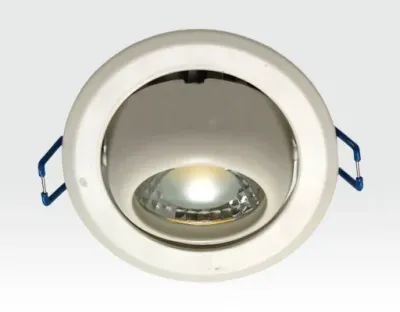 3W LED Einbau Downlight weiß rund Warm Weiß / 2700-3200K 180lm 230VAC IP44 120Grad -Ausstellungsstück mit kleinen Schönheitsfehlern — Bild 2