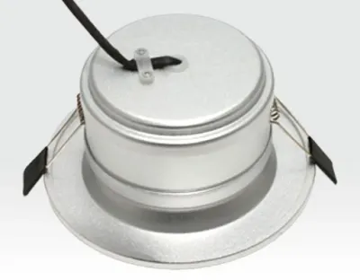 9W LED Einbau Downlight silber rund Warm Weiss / 2700-3200K 585lm 230VAC IP40 120Grad — Bild 5