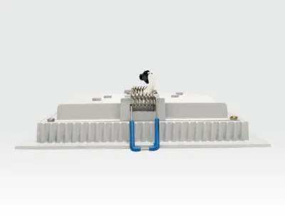 10W LED Einbau Downlight weiß quadratisch Warm Weiß / 2700-3200K 650lm 230VAC IP40 120Grad — Bild 3