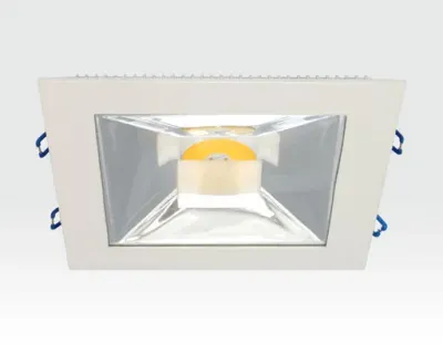 15W LED Einbau Downlight weiß quadratisch Warm Weiß / 2700-3200K 975lm 230VAC IP40 120Grad