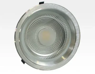 18W LED Einbau Downlight silber rund Warm Weiss / 2700-3200K 1170lm 230VAC IP40 120Grad — Bild 2