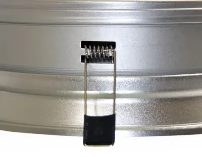 18W LED Einbau Downlight silber rund Warm Weiss / 2700-3200K 1170lm 230VAC IP40 120Grad — Bild 4