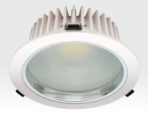 20W LED Einbau Downlight weiß rund Warm Weiß / 2700-3200K 1200lm 230VAC IP44 120Grad