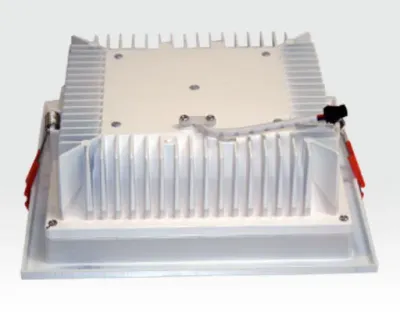 24W LED Einbau Downlight weiß quadratisch Warm Weiß / 2700-3200K 2160lm 230VAC IP44 120Grad — Bild 3