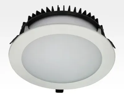 30W LED Einbau Downlight weiß rund dimmbar Warm Weiss / 2700-3200K 2100lm 230VAC IP40 120Grad -Ausstellungsstück mit kleinen Schönheitsfehler