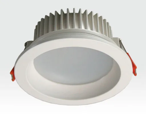 15W LED Einbau Downlight weiß rund Warm Weiß / 2700-3200K 1350lm 230VAC IP44 120Grad