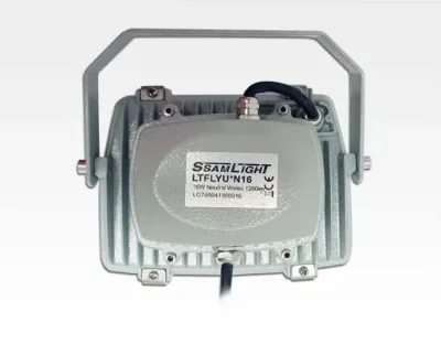 16W LED Strahler Neutral Weiss 1280lm 60Grad / 4000-4500K IP65 230VAC 210x175x115mm — Bild 2