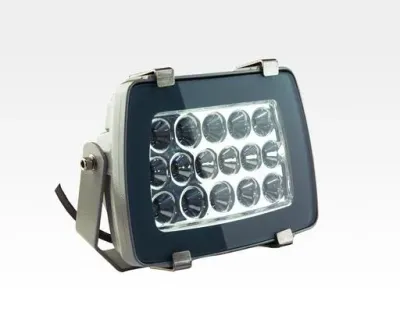16W LED Strahler Neutral Weiss 1280lm 60Grad / 4000-4500K IP65 230VAC 210x175x115mm — Bild 3